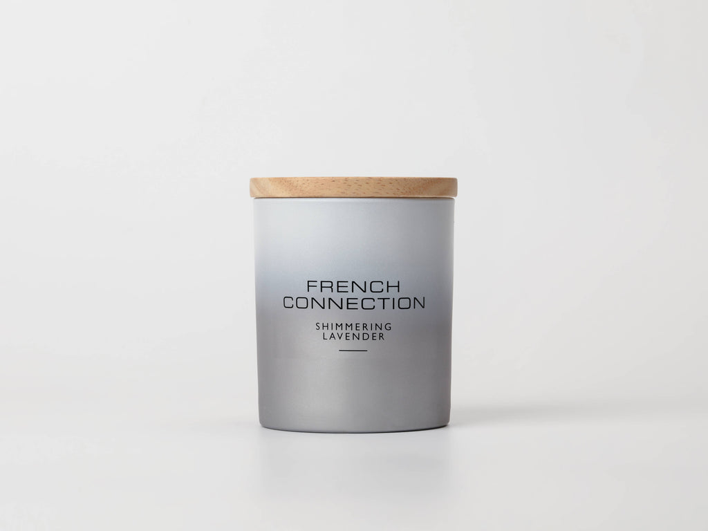 French Connection Ombre Shimmering Lavender Candle 200g