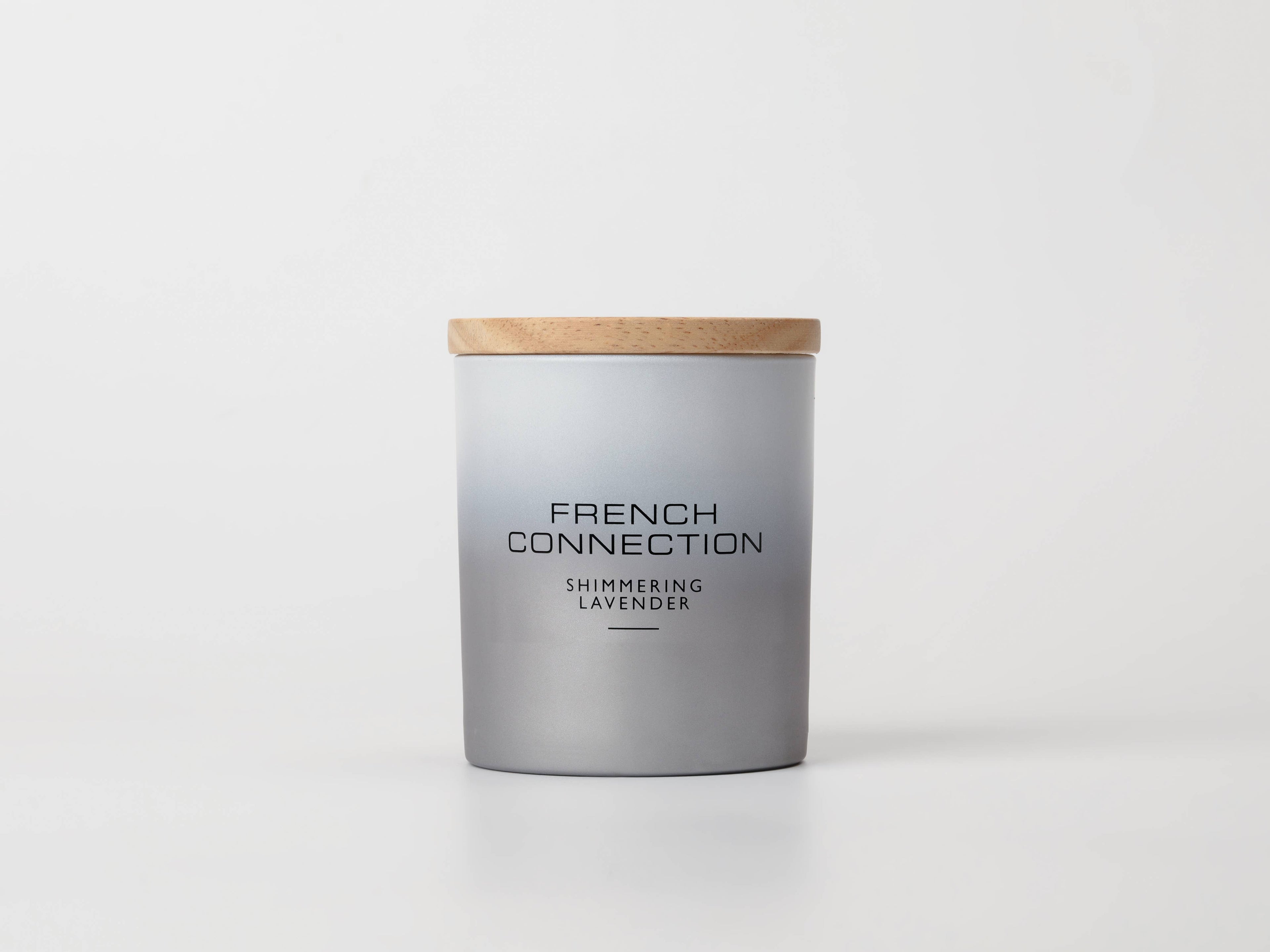 French Connection Ombre Shimmering Lavender Candle 200g