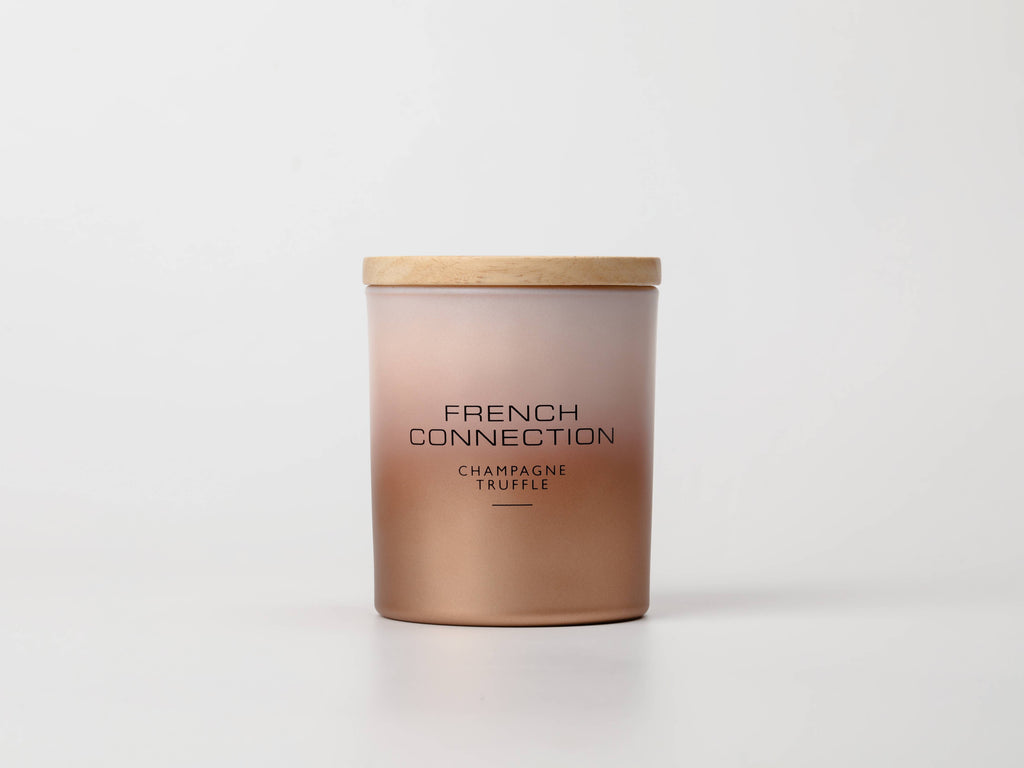 French Connection Ombre Champagne Truffle Candle 200g