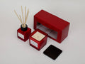 Square Cherry & Merlot Candle and Reed Diffuser Set