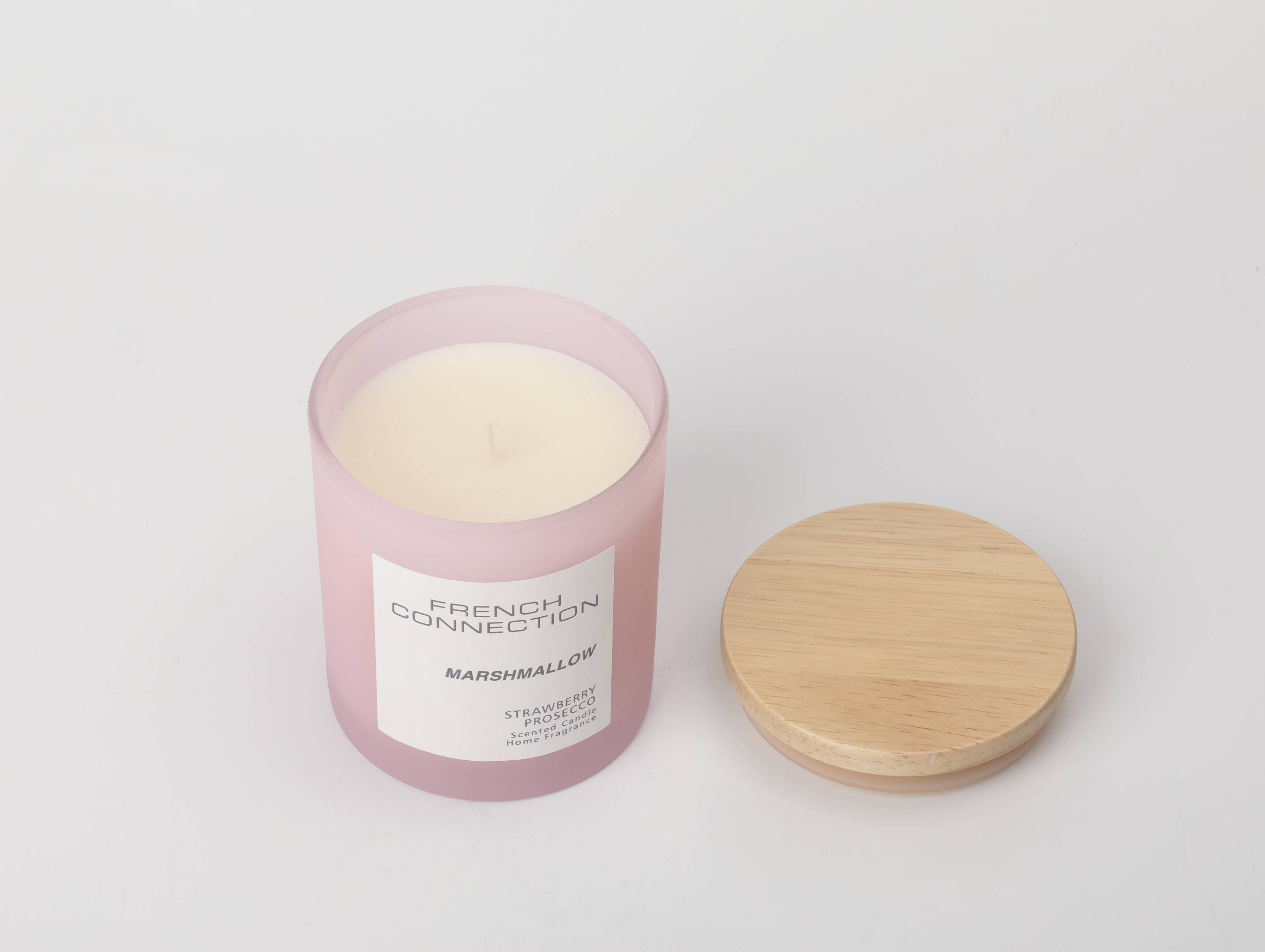 Pastel Strawberry Prosecco Candle 200g