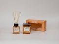 Square Apricot & Peach Candle and Reed Diffuser Set