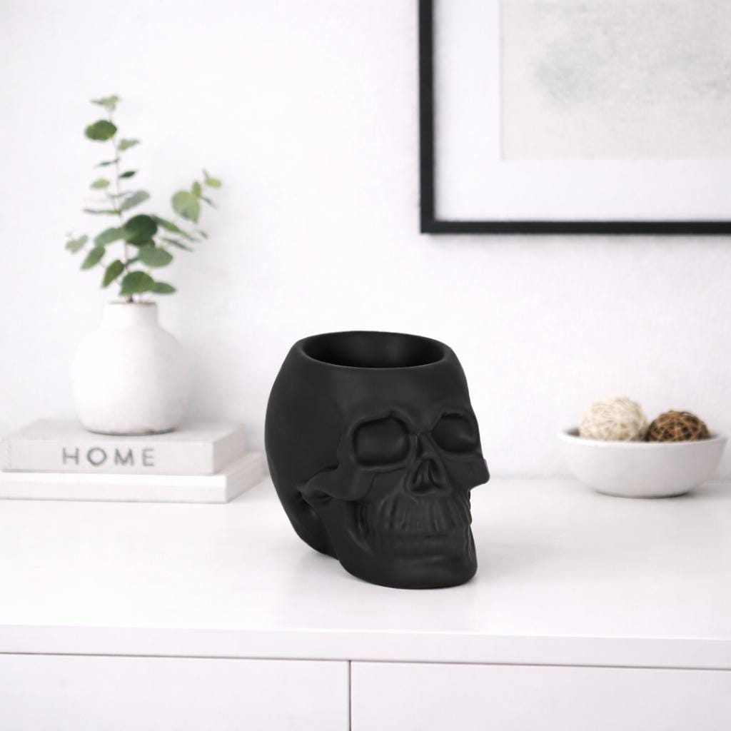 Black Skull Oil & Wax Burner