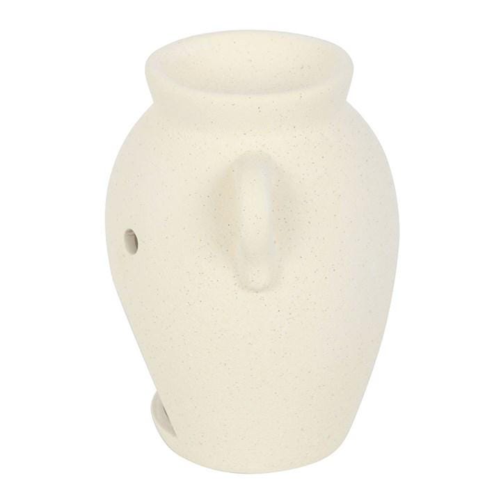Vase Shaped Ceramic Oil Burner & Wax Warmer | Minimalist Home Fragrance Holder