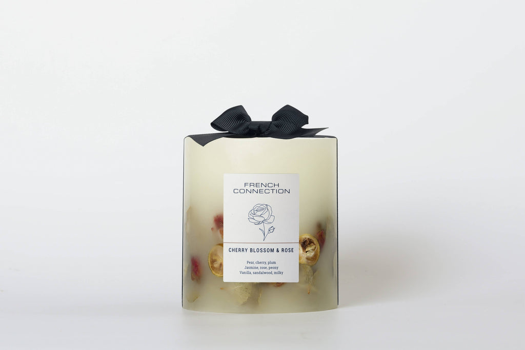 Botanical Infused Cherry Blossom & Rose Candle 660g