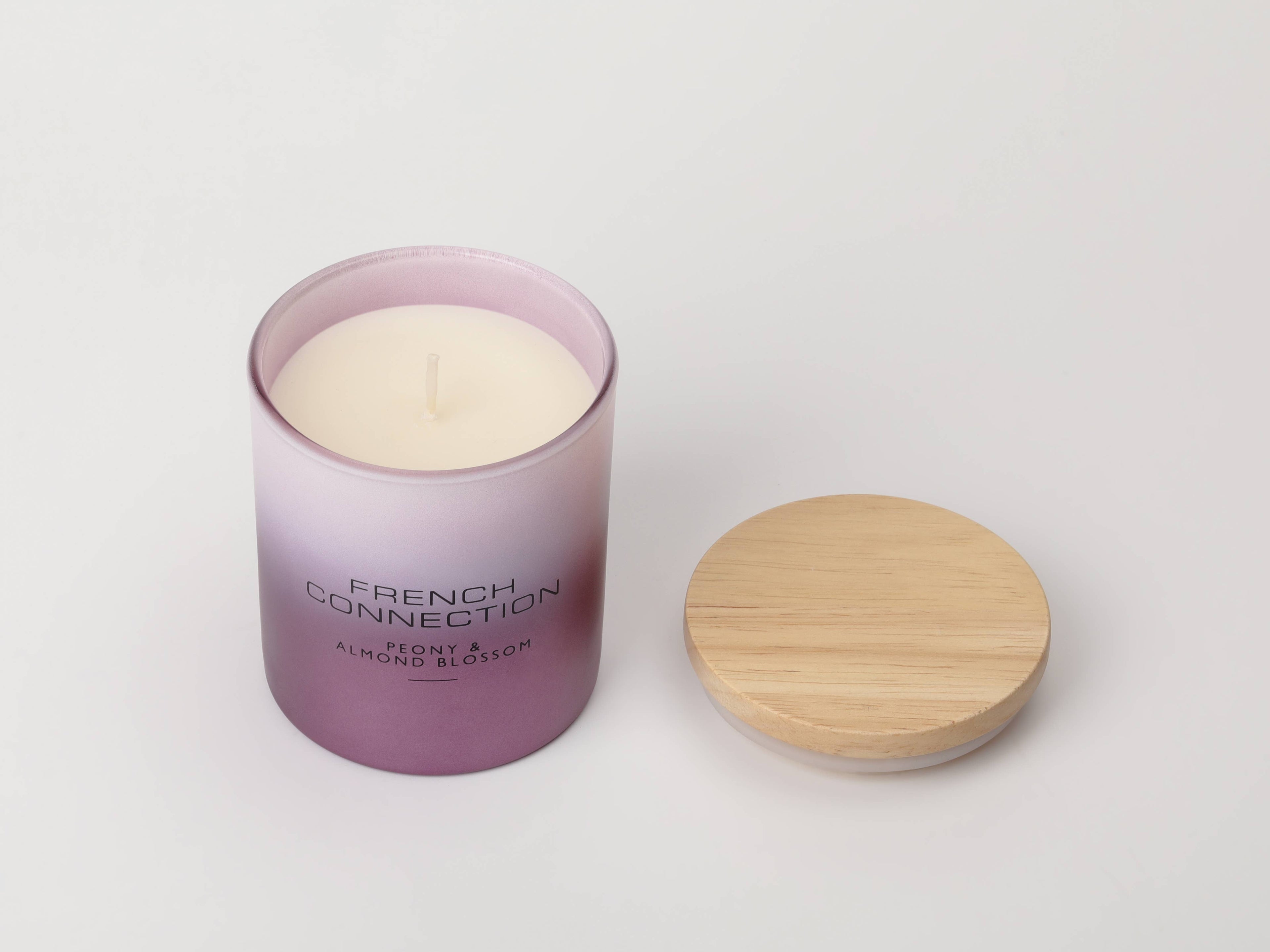 French Connection Ombre Peony & Almond Blossom Candle 200g