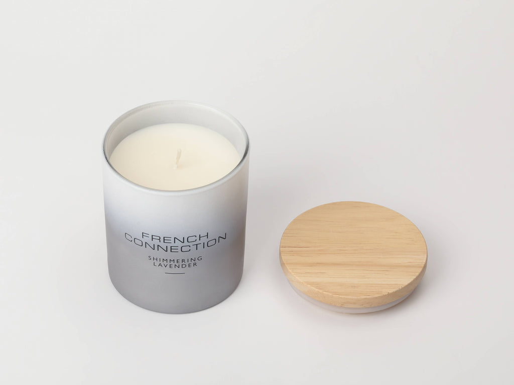 French Connection Ombre Shimmering Lavender Candle 200g
