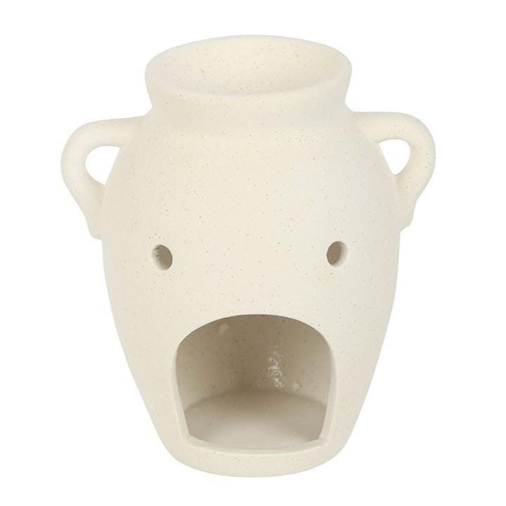 Vase Shaped Ceramic Oil Burner & Wax Warmer | Minimalist Home Fragrance Holder