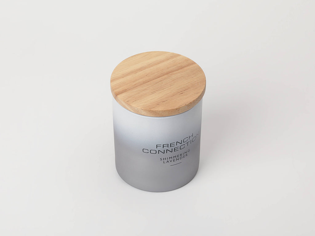 French Connection Ombre Shimmering Lavender Candle 200g