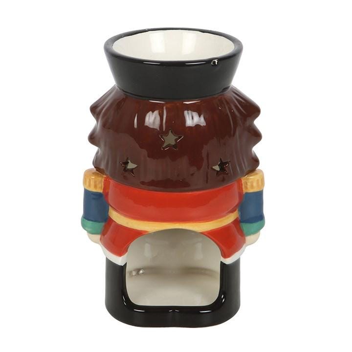 Ceramic Nutcracker Oil Burner • Christmas Wax Melt Warmer