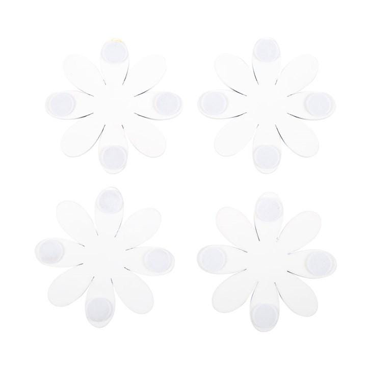 Set of 4 Daisy Coasters, Floral Drink Coasters, Cottage Kitchen Accessories, Spring Home Gift