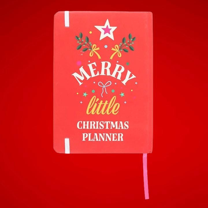 Merry Little Christmas Planner | Gift Planning & To-Do Book
