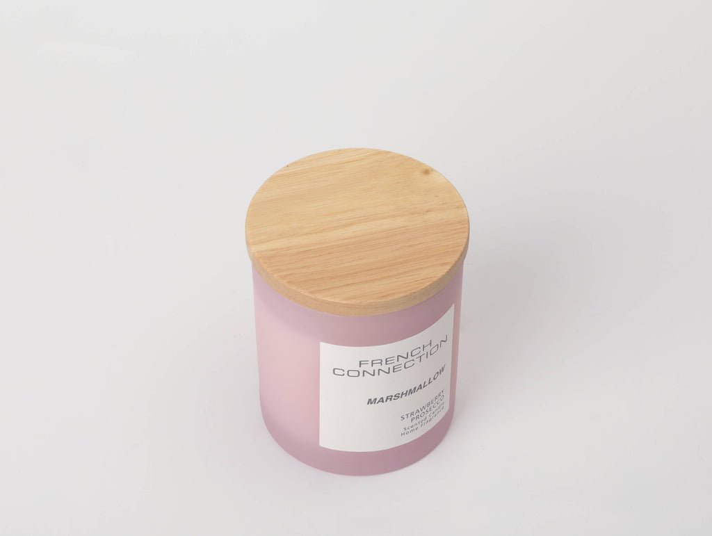 Pastel Strawberry Prosecco Candle 200g