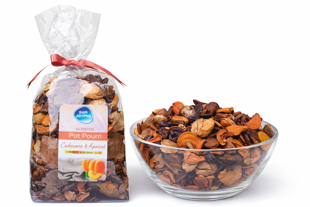 Pan Aroma Cashmere & Apricot 180g Pack Pot Pourri
