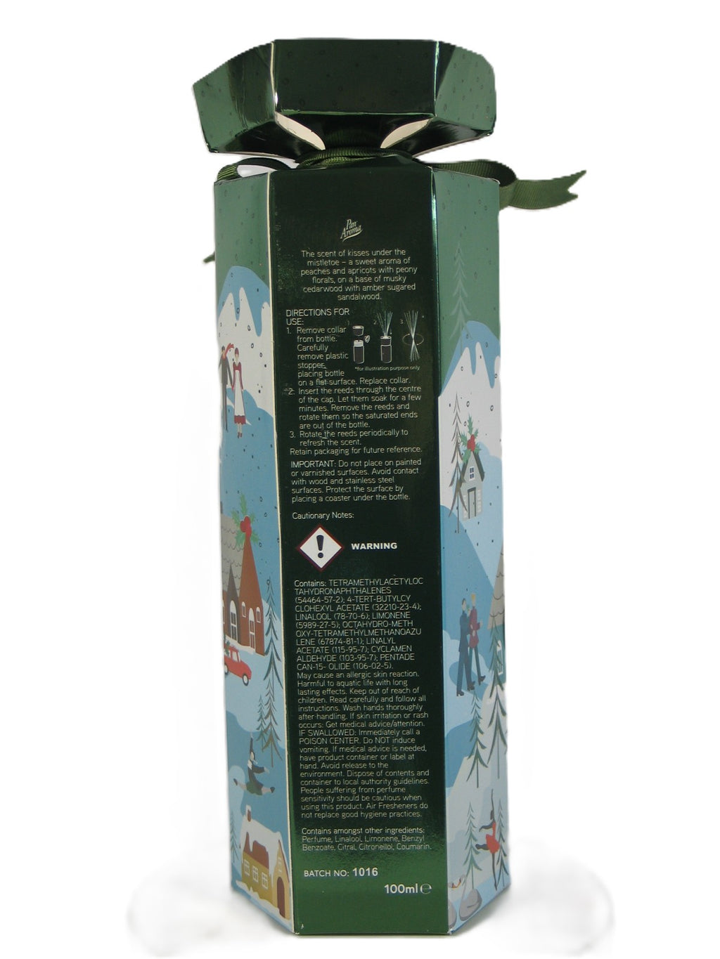 Pan Aroma Apricot & Ivy 100ml Reed Diffuser