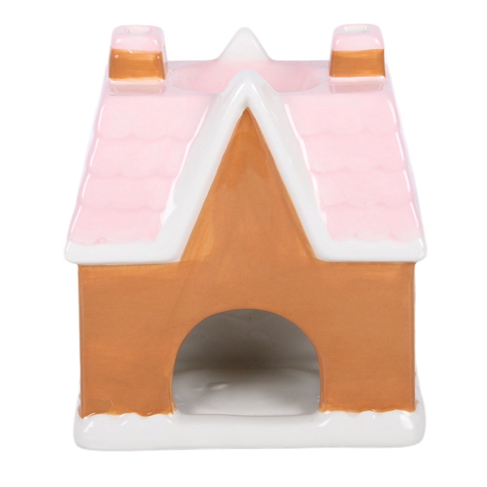 Something Different Sugar Plum Gingerbread House Oil Burner & Wax Warmer