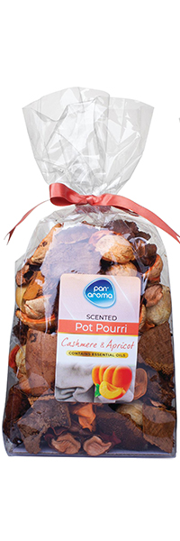 Pan Aroma Cashmere & Apricot 180g Pack Pot Pourri