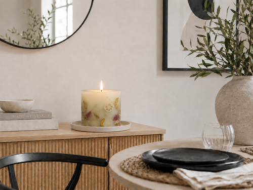 Botanical Infused Cherry Blossom & Rose Candle 660g