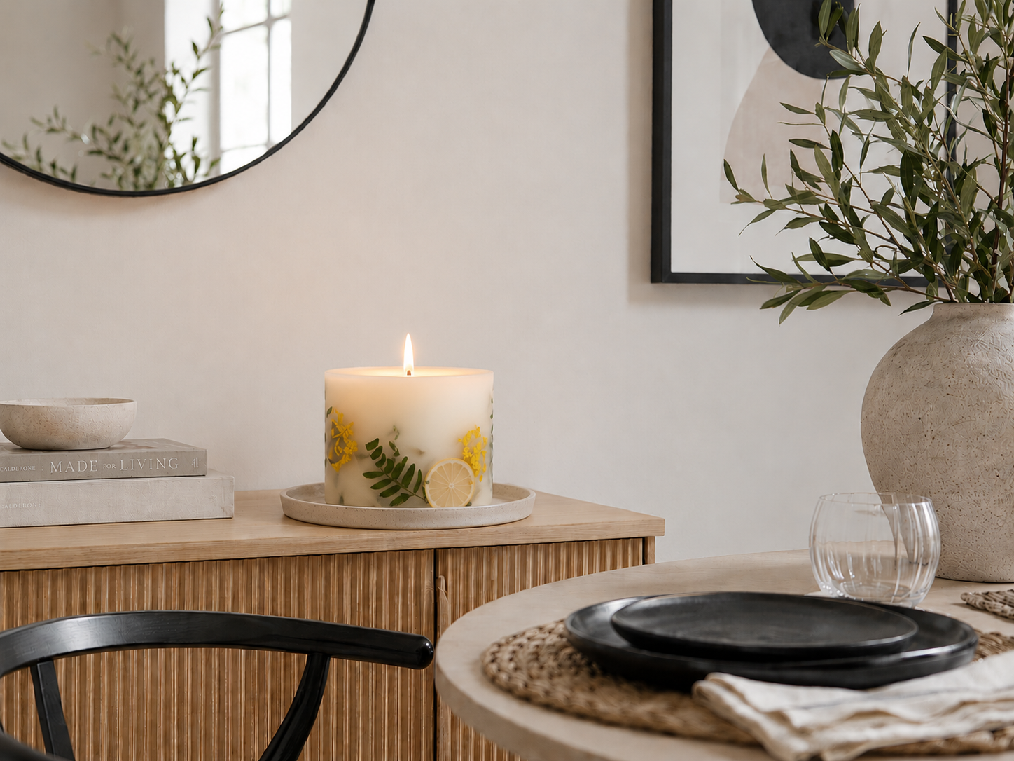 Botanical Infused Lemon, Neroli & Cedarwood Candle 660g