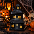 Black Haunted House Oil Burner & Wax Warmer