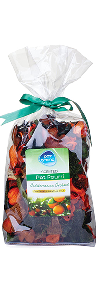 Pan Aroma Mediterranean Orchard 180g Pack Pot Pourri