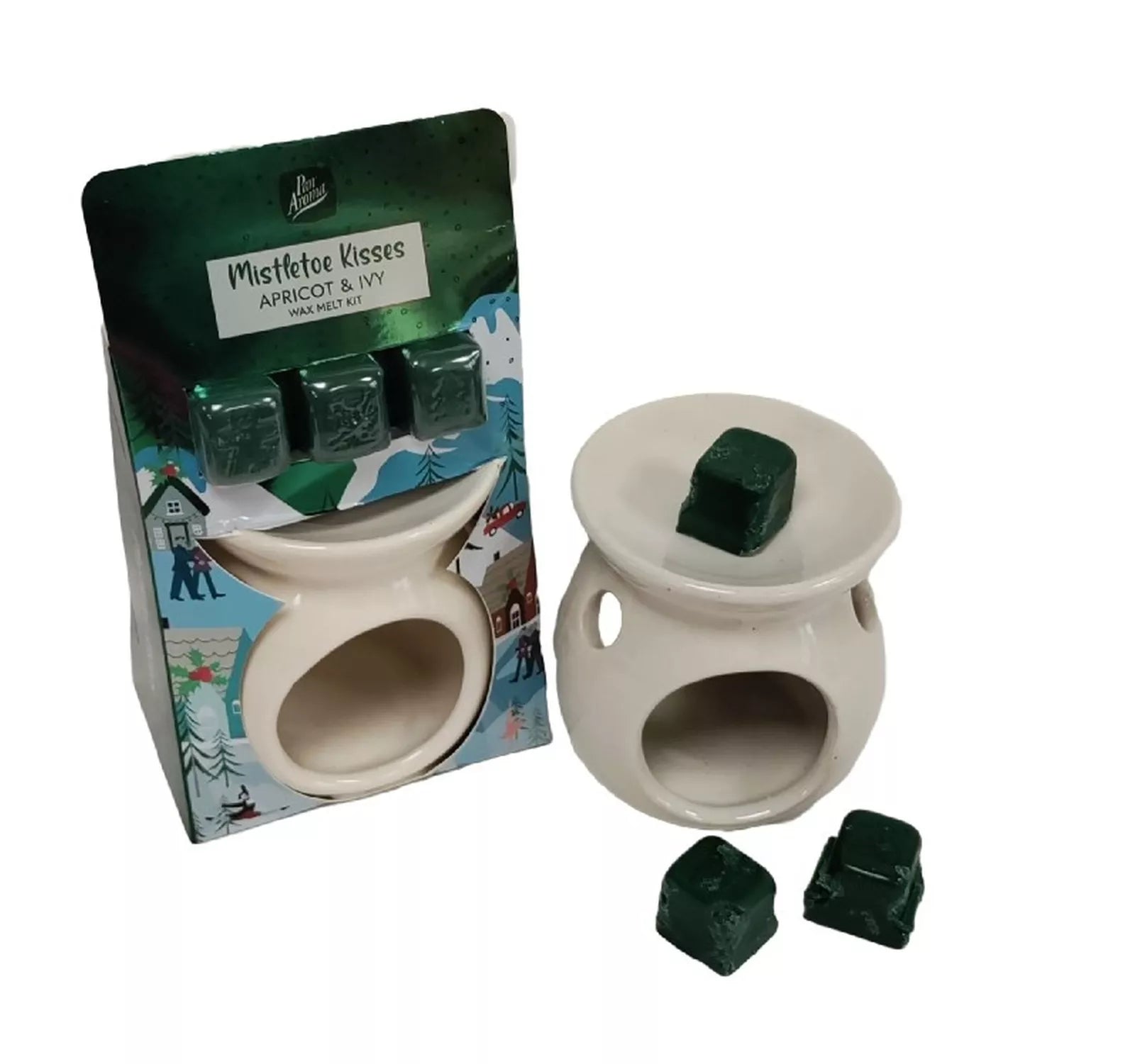 Pan Aroma Apricot & Ivy Wax Melt Kit