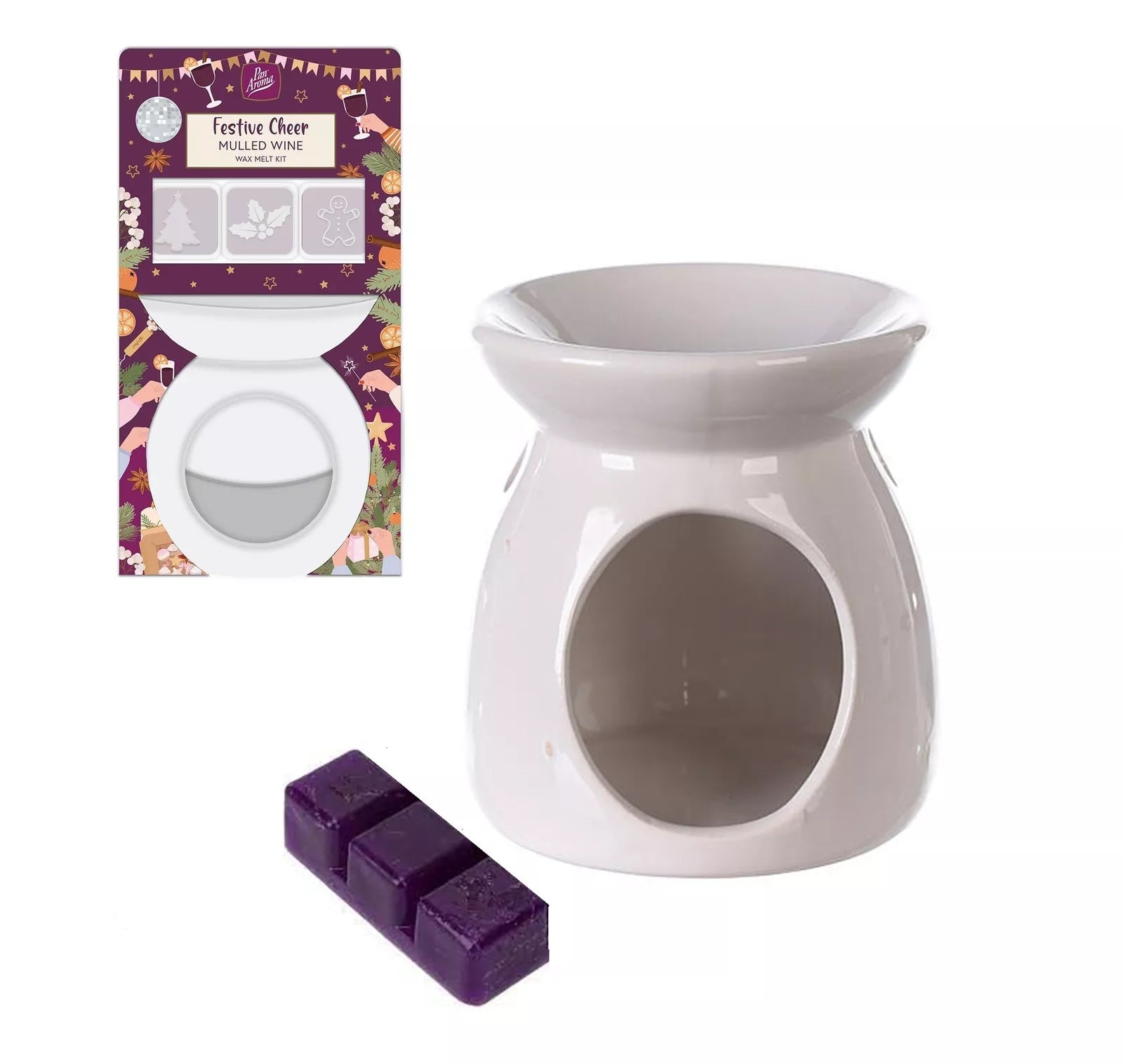 Pan Aroma Mulled Wine Wax Melt Kit