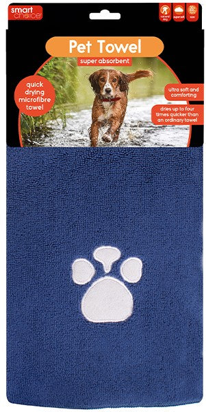 Smart Choice Microfibre Pet Towel 50cm x 100cm