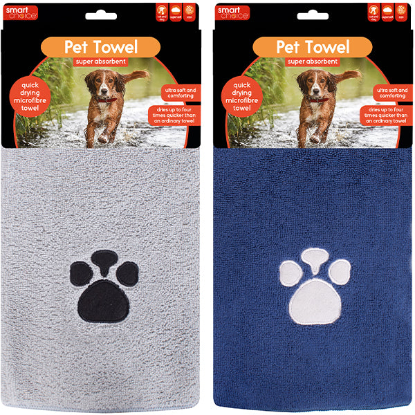 Smart Choice Microfibre Pet Towel 50cm x 100cm