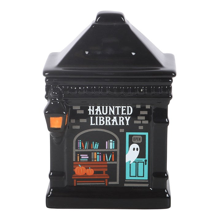 Something Different Haunted Library Oil Burner & Wax Melt Warmer