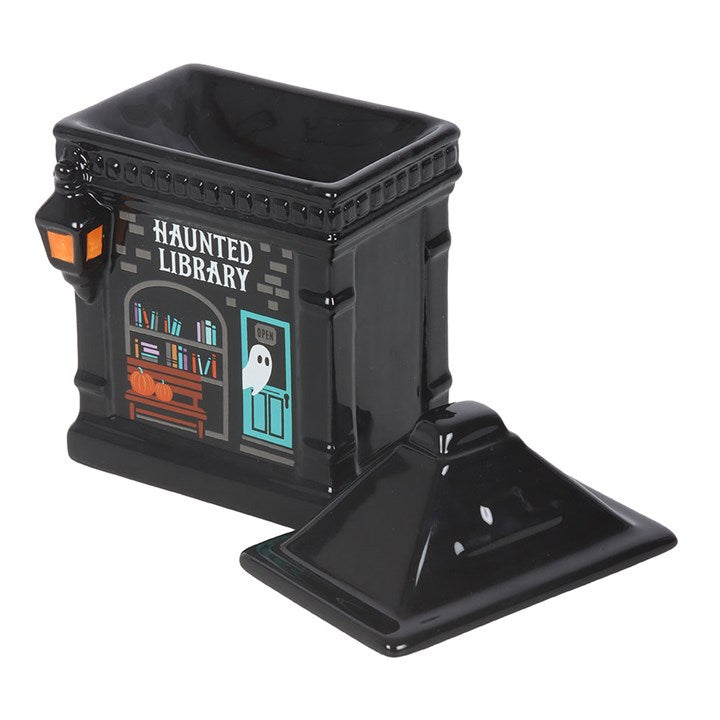 Something Different Haunted Library Oil Burner & Wax Melt Warmer