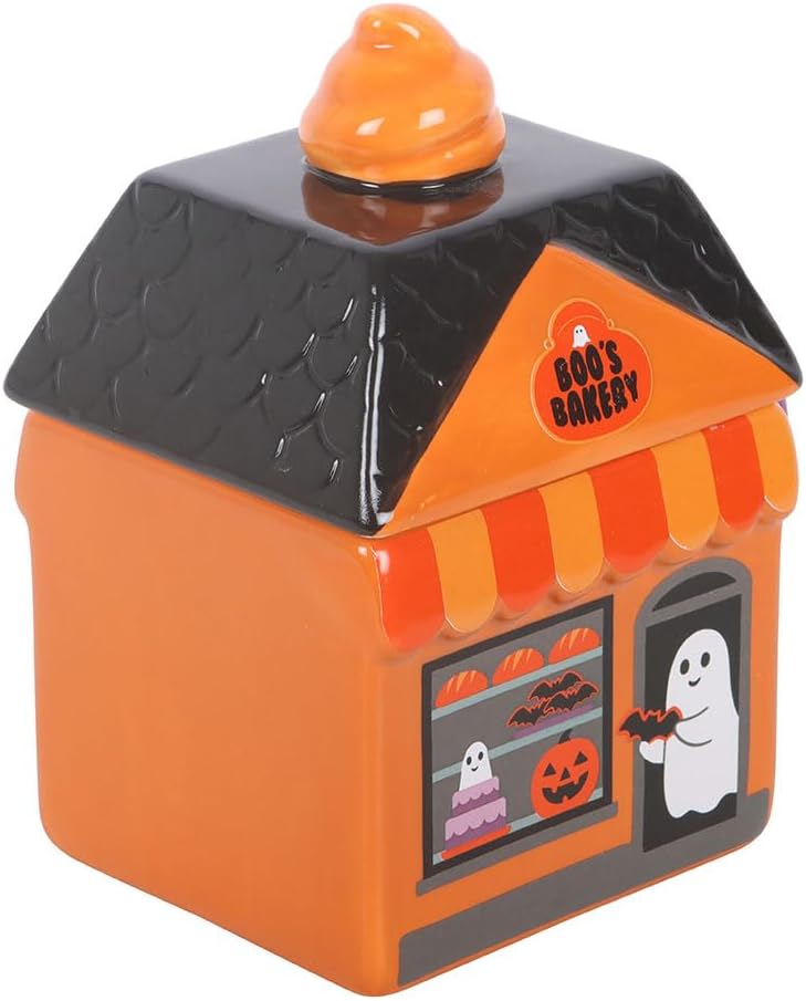Something Different Boo's Bakery Lidded Ceramic Mug | Halloween Gift