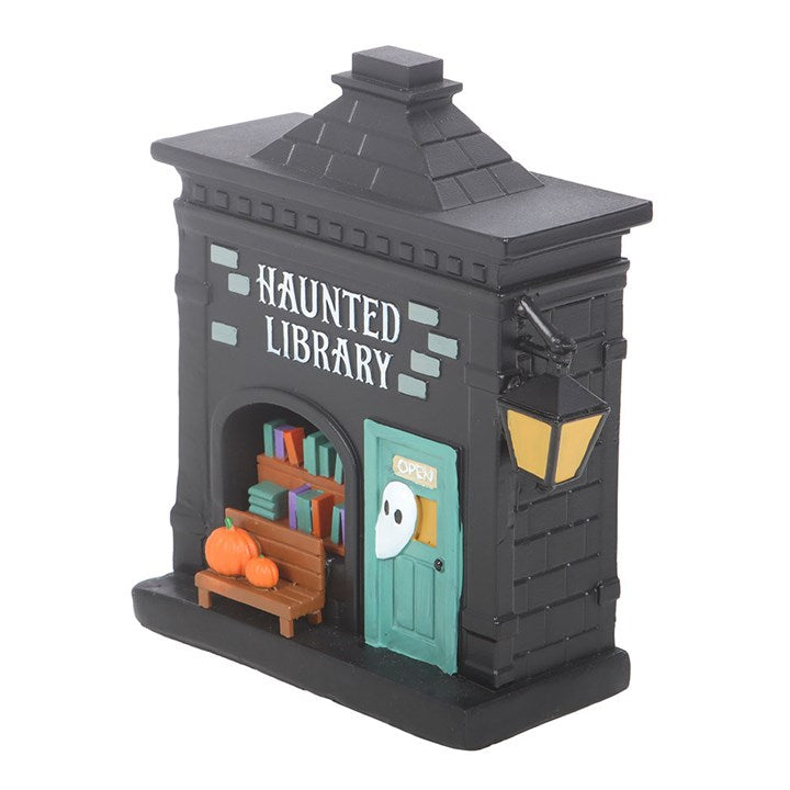 Haunted Library LED Light Up Decoration | Spooky Halloween Decor