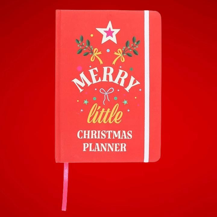 Merry Little Christmas Planner | Gift Planning & To-Do Book