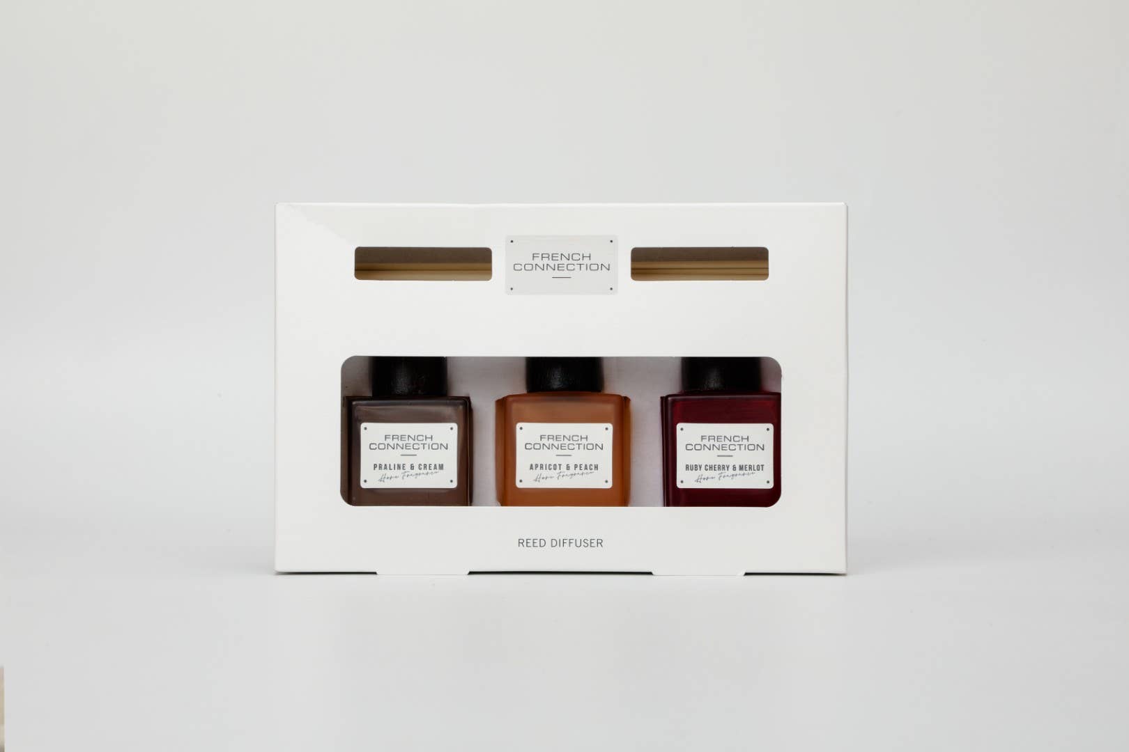 Square Range Trio of Reed Diffusers Gift Set 50ml X3