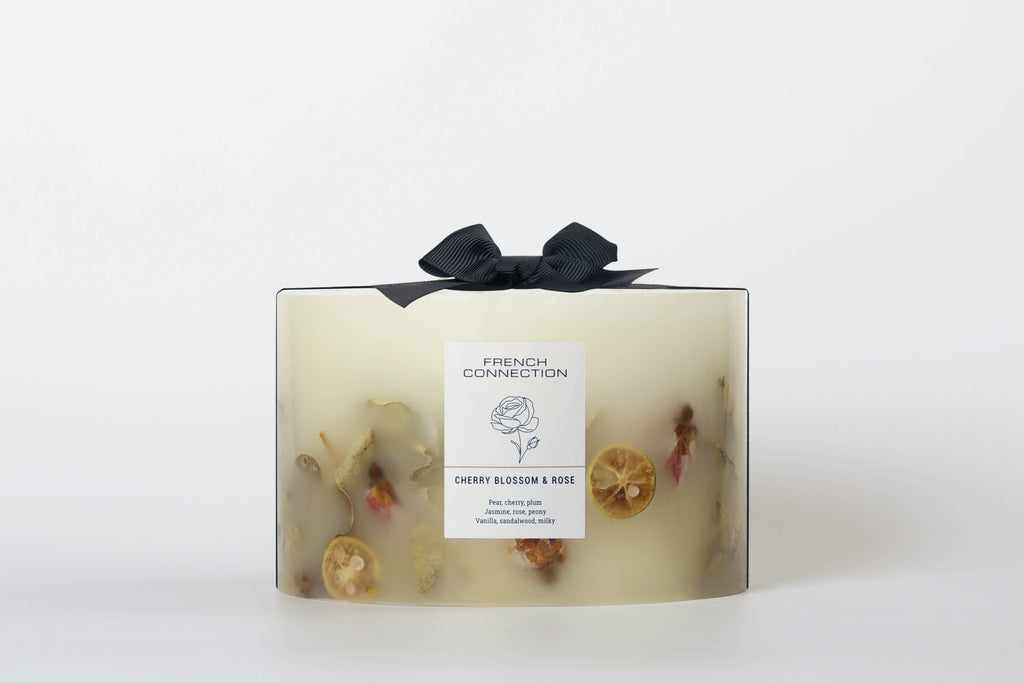 Botanical Infused Cherry Blossom & Rose Candle 1.5kg