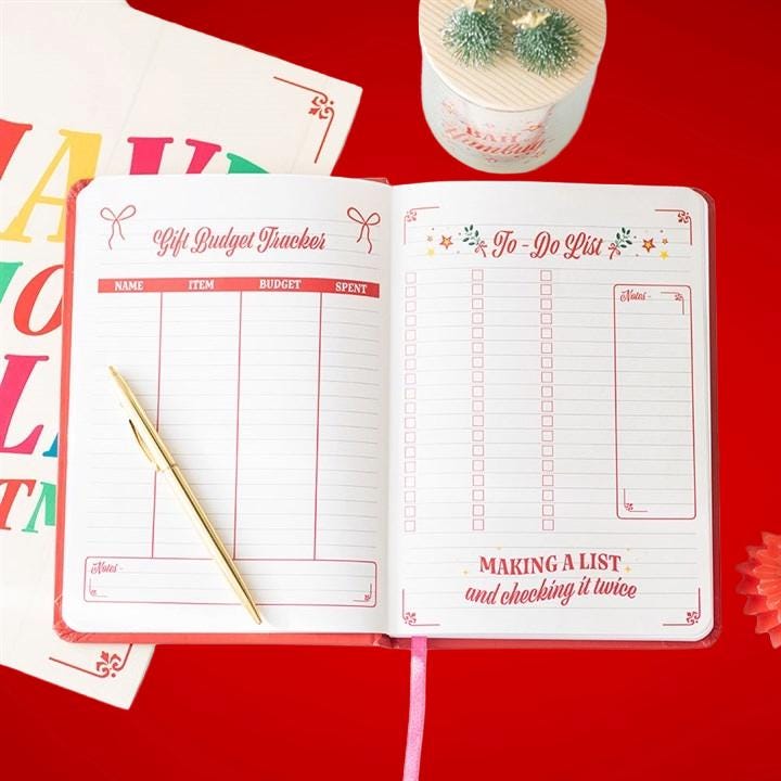 Merry Little Christmas Planner | Gift Planning & To-Do Book