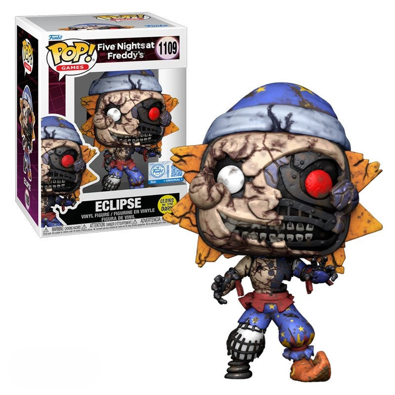 Funko Pop! Games Five Nights at Freddy's: Security Breach Eclipse Glow in The Dark #1109